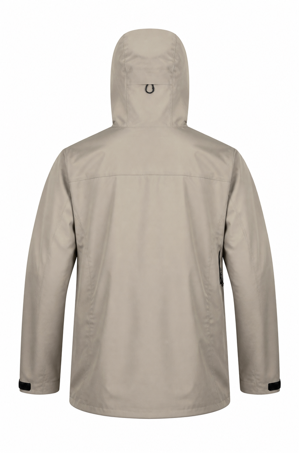 Halfell Fellguard Hardshell Jacket, back view product photo