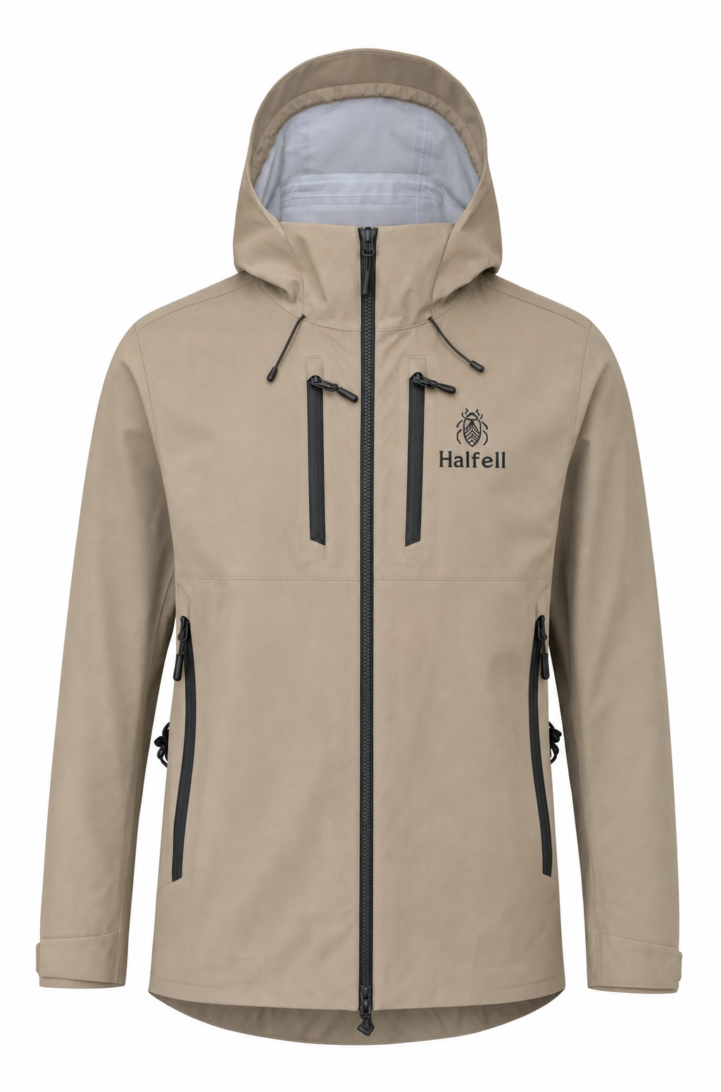 Halfell Fellguard Hardshell Jacket, front view product photo