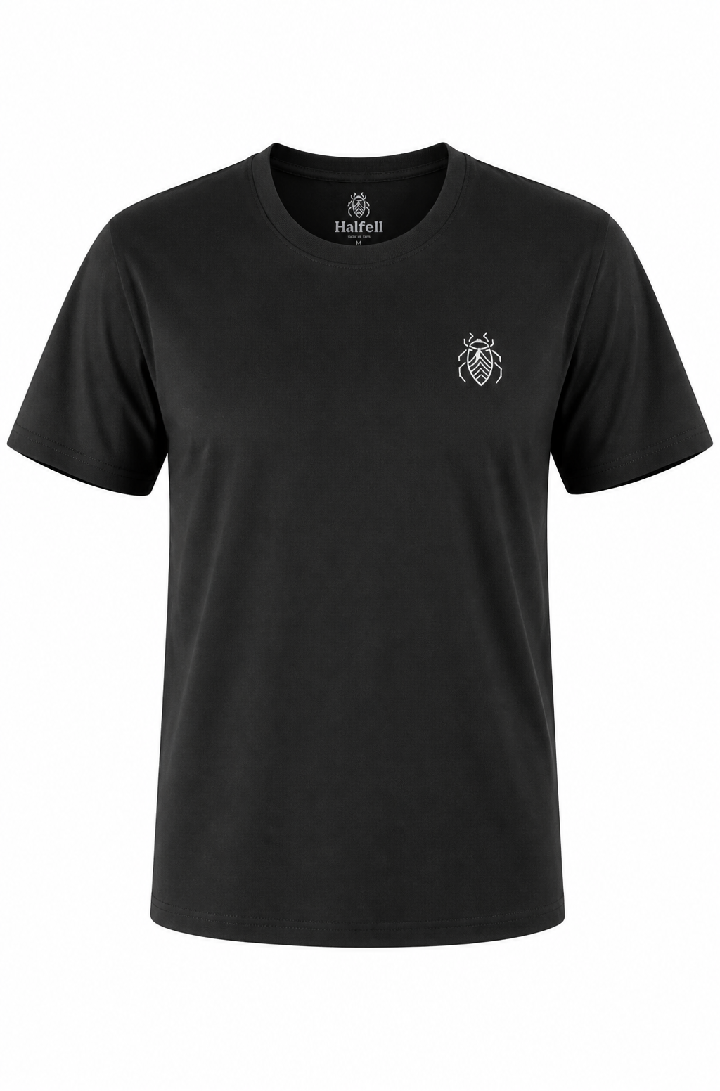 Halfell Origins T-Shirt in black, front view product photo
